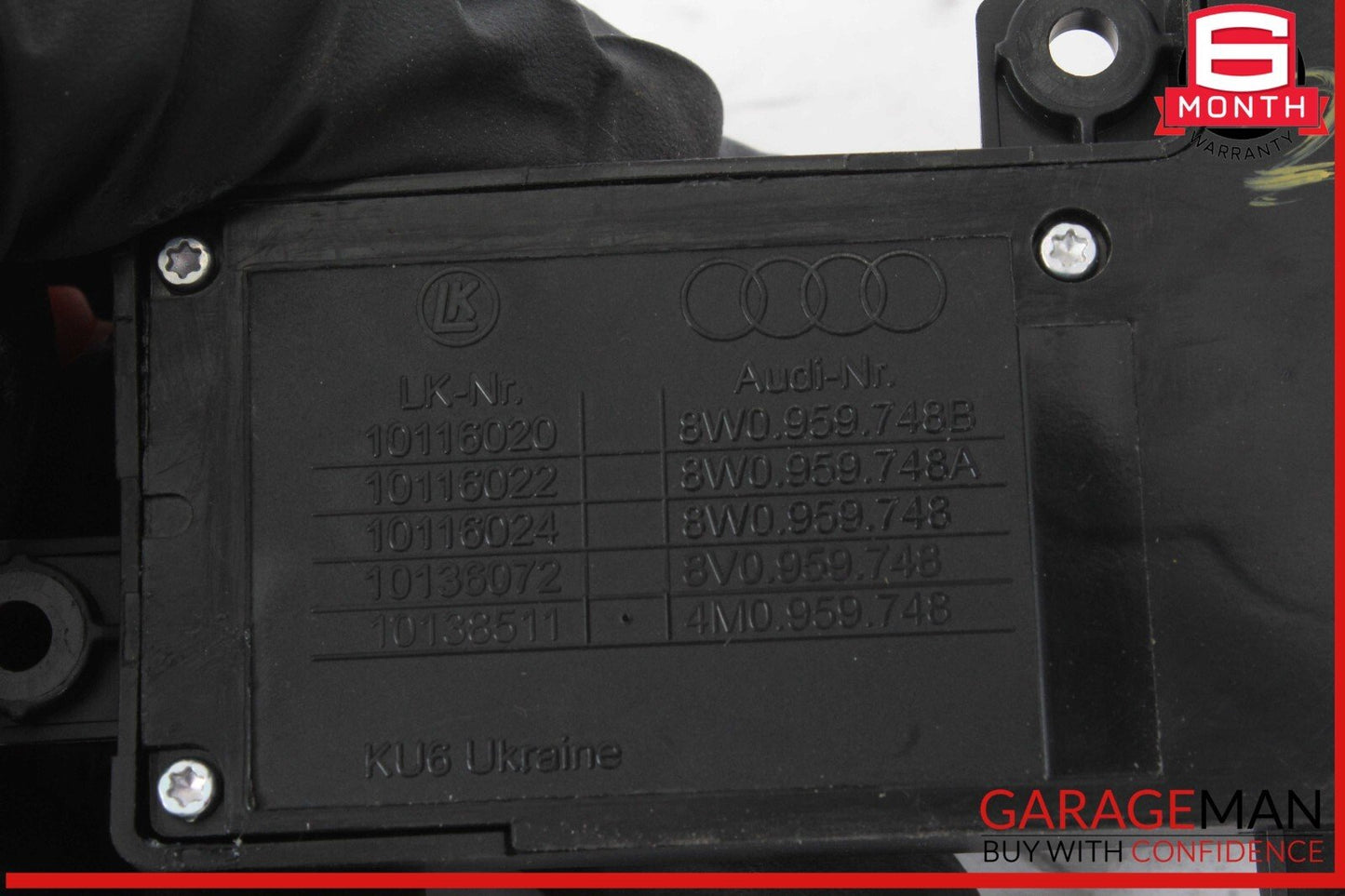 17-24 Audi A4 Front Right Passenger Side Seat Adjustment Control Switch OEM