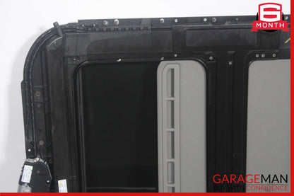 11-18 Porsche Cayenne 958 Top Roof Sun Roof Sunroof Glass Motor Frame Panel Assy