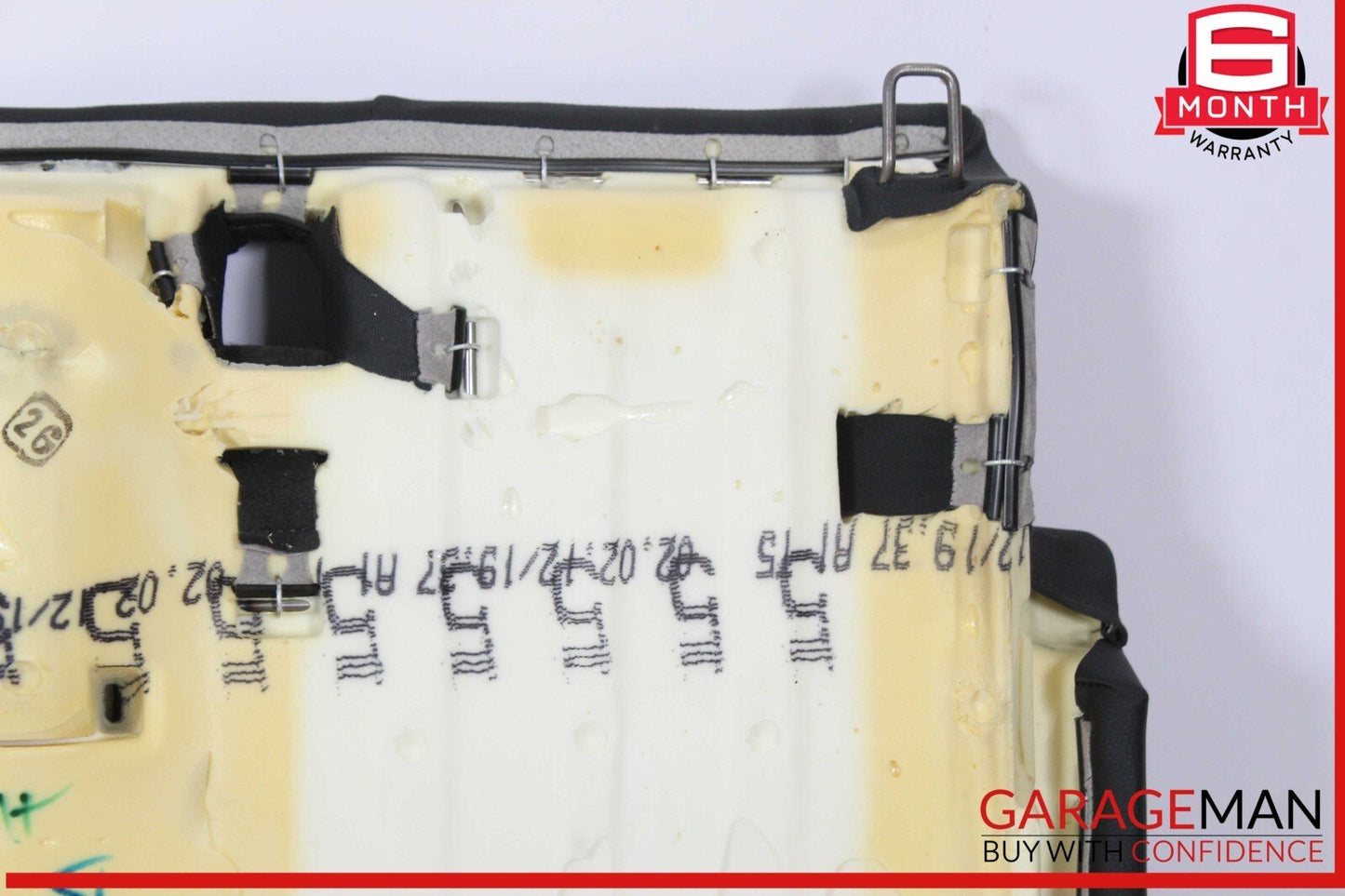 11-13 Porsche Cayenne 958 S Lower Seat Cushion Rear Left Driver Side OEM