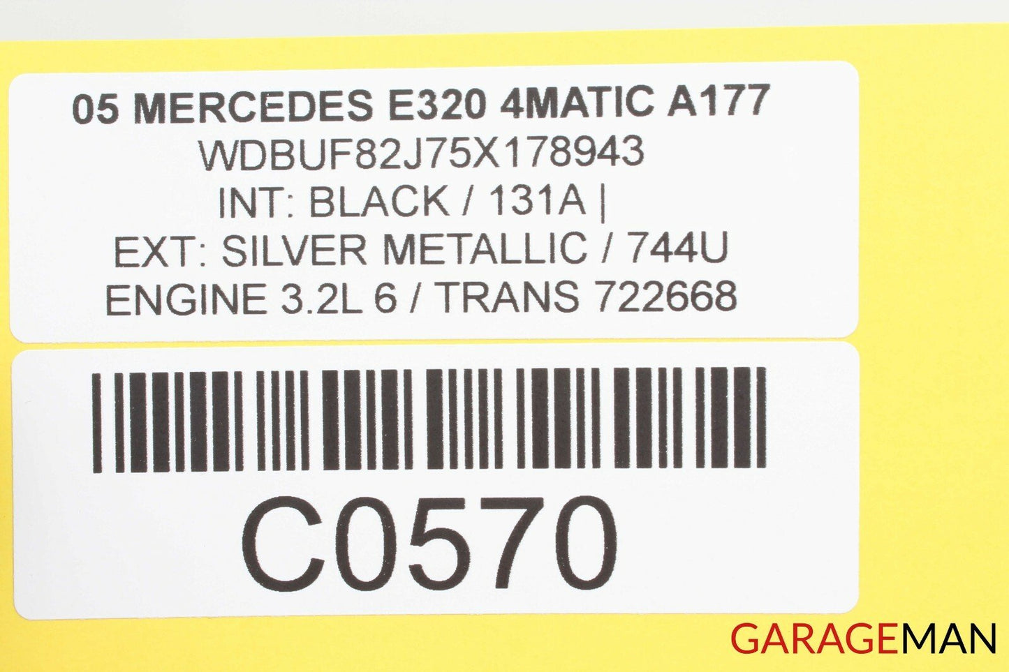 03-06 Mercedes W211 E320 E500 Front Left Driver Side Door Control Module Q1 OEM