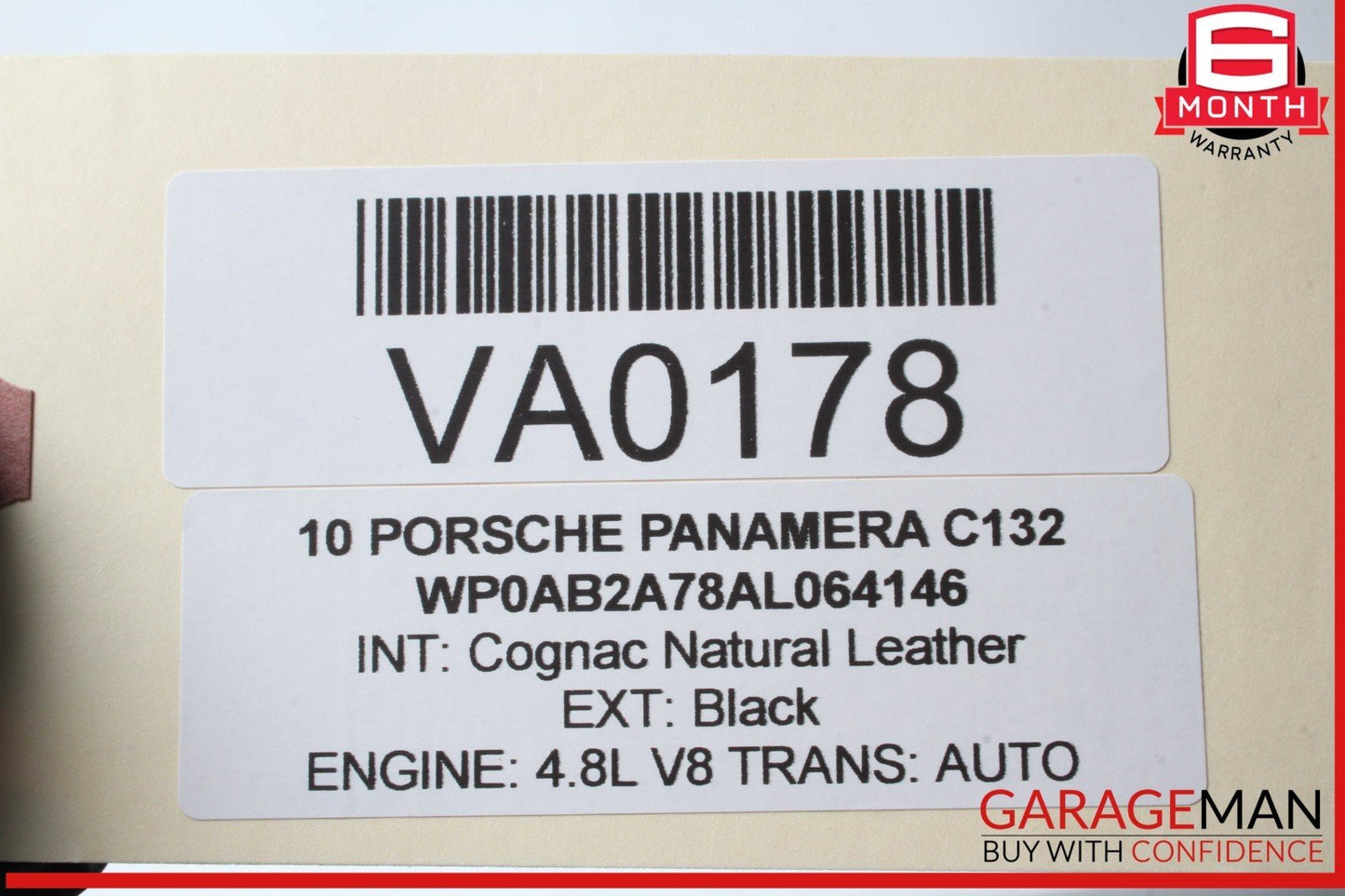10-18 Porsche Panamera 970 Rear Right Side Door Lock Latch Actuator OEM