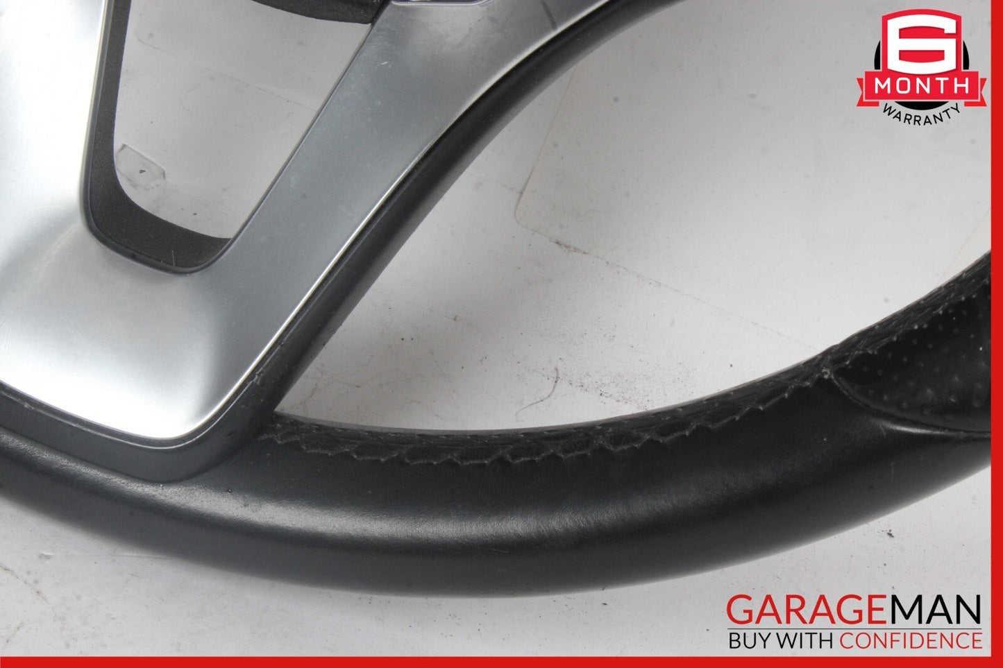 15-18 Mercedes W205 C300 GLC300 Steering Wheel Black w/ Paddle Shifters Assy OEM
