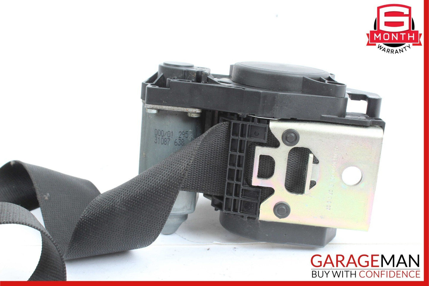 07-09 Mercedes W211 E350 Front Left Drive Seat Belt Seatbelt Retractor Black OEM
