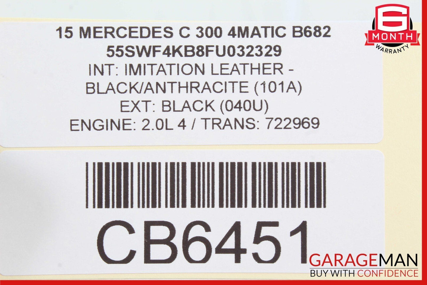 15-19 Mercedes W205 C300 Communication Voice Control Module 2059008804 OEM