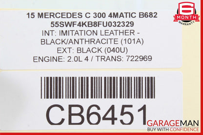 15-19 Mercedes W205 C300 Communication Voice Control Module 2059008804 OEM