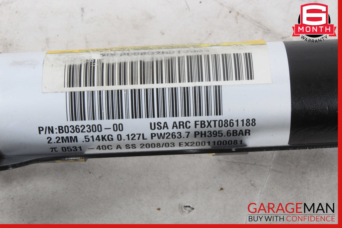05-11 Cadillac STS Left Side Roof Curtain Airbag Air Bag OEM