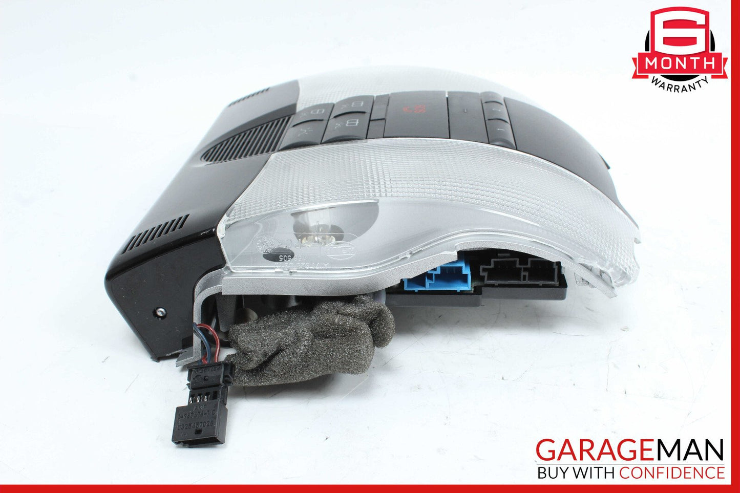 05-11 Mercedes R171 SLK350 SLK280 Overhead Reading Dome Light Lamp Black OEM