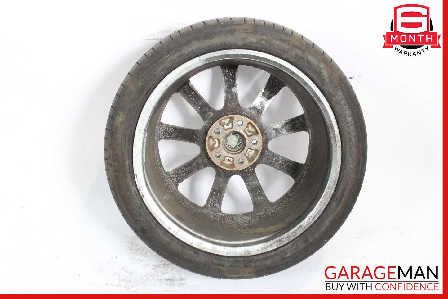 08-10 Maserati Quattroporte Rear Wheel Tire Rim 19" OEM