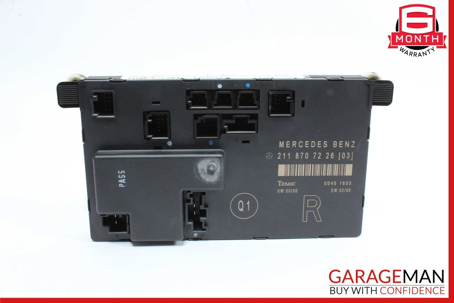 03-09 Mercedes W211 E350 E320 E500 Front Right Side Door Controller Module OEM
