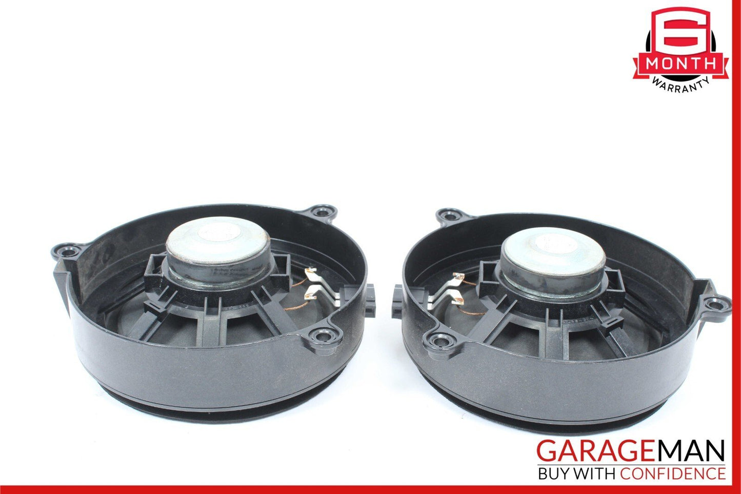 01-07 Mercedes W203 C240 Front Right & Left Side Door Sound Audio Speakers Set