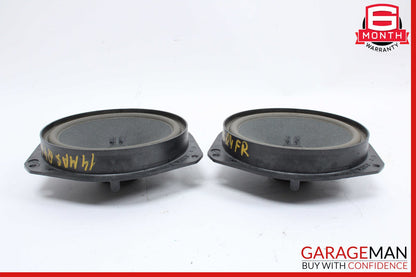 14-17 Maserati Ghibli Front Right & Left Side Door Sound Audio Speaker Set OEM