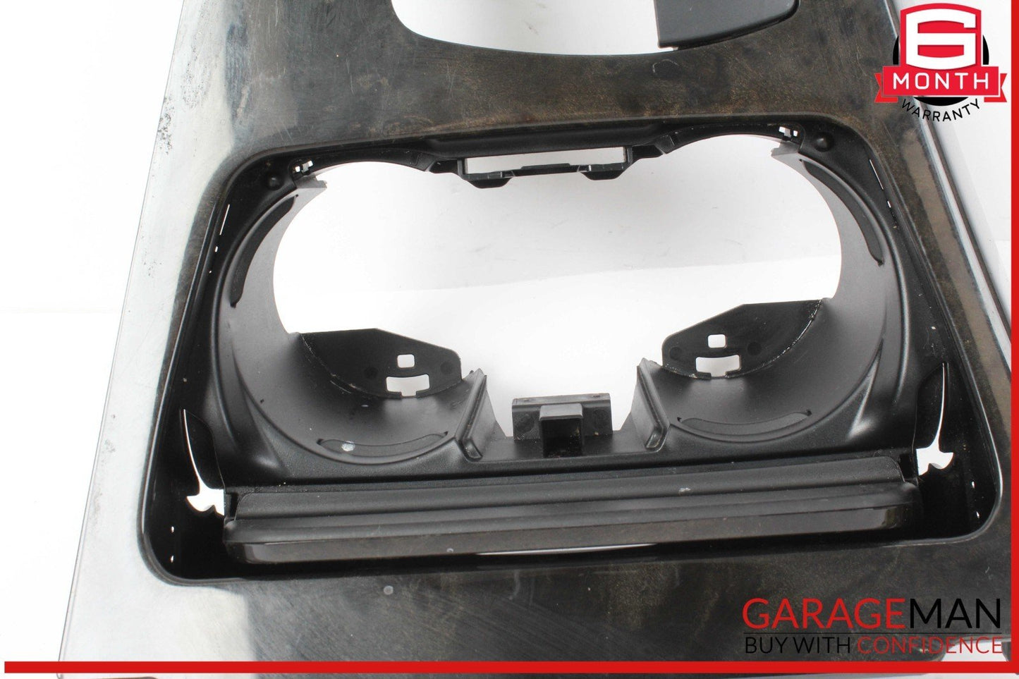 12-18 BMW 640i 650i Front Center Console Trim Panel Shifter Bezel Cup Holder OEM