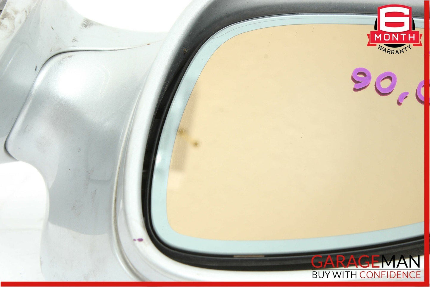 06-08 Mercedes W219 CLS500 Front Left Side Mirror Door Rear View w/o Side Marker