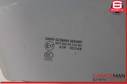 10-16 Mercedes W212 E350 Front Right Passenger Side Door Window Glass OEM