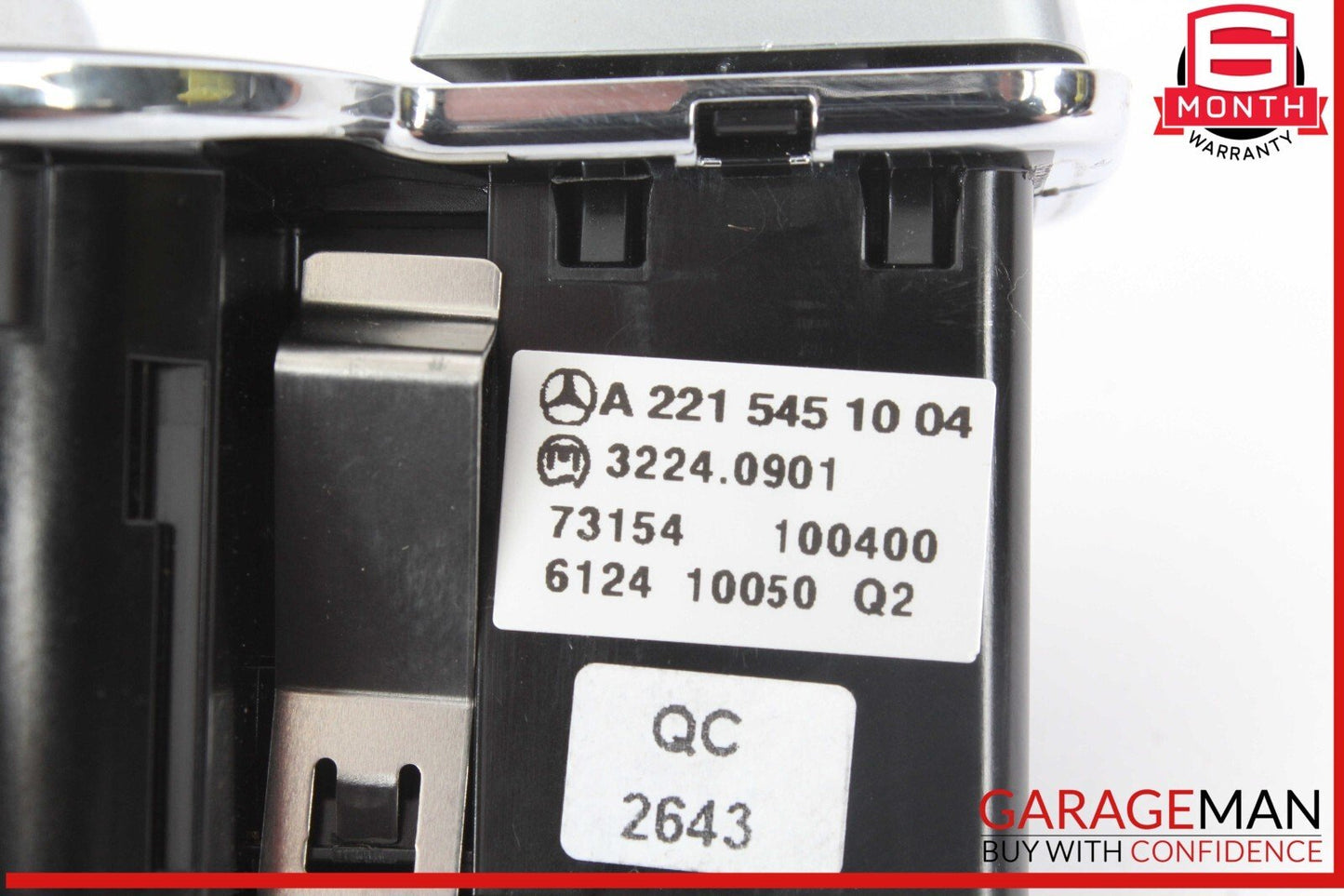 07-14 Mercedes W221 S550 S600 CL550 Headlight Switch Control 2215451004 OEM