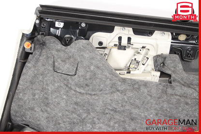 14-16 Mercedes W212 E350 E550 Rear Left Side Interior Door Panel Black OEM