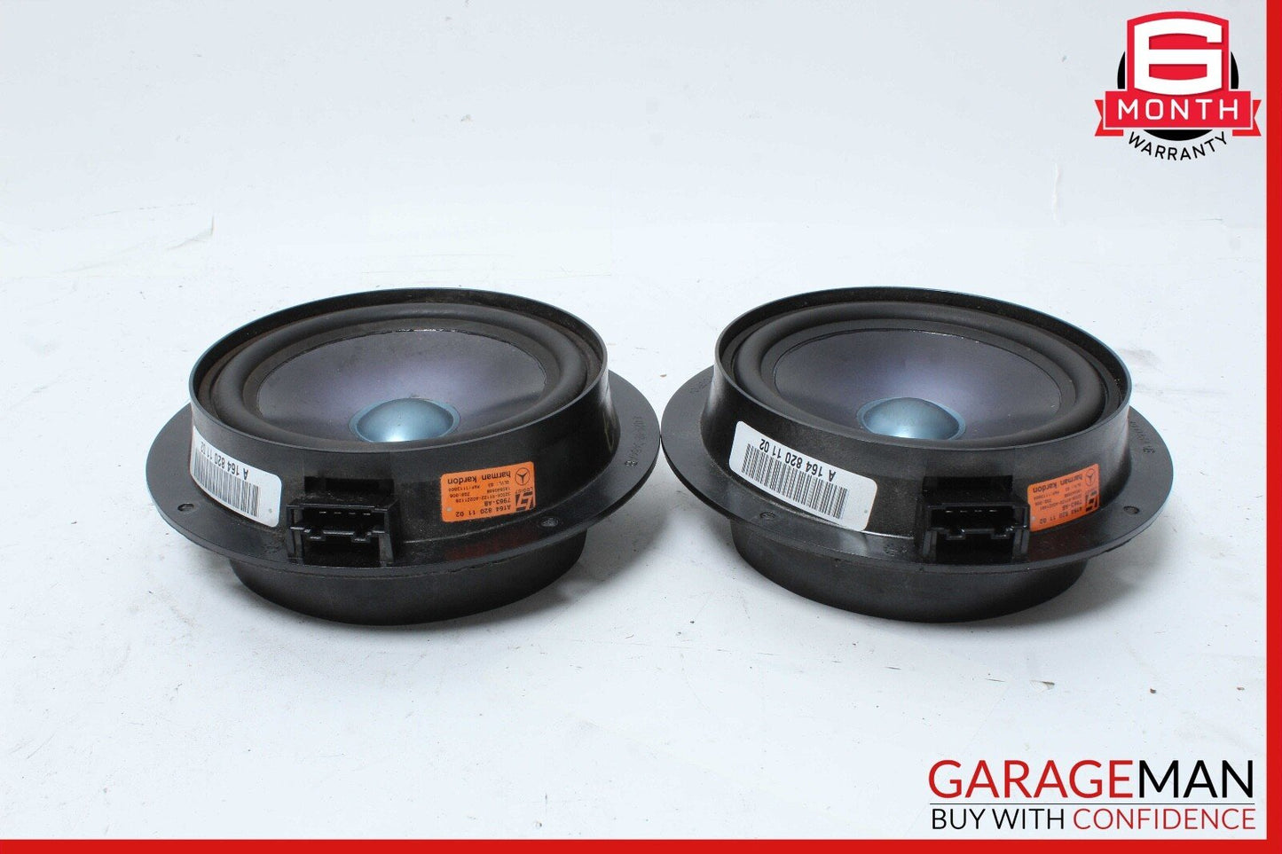 06-12 Mercedes W251 R350 GL550 ML550 Rear Right & Left Door Tweeter Speakers OEM