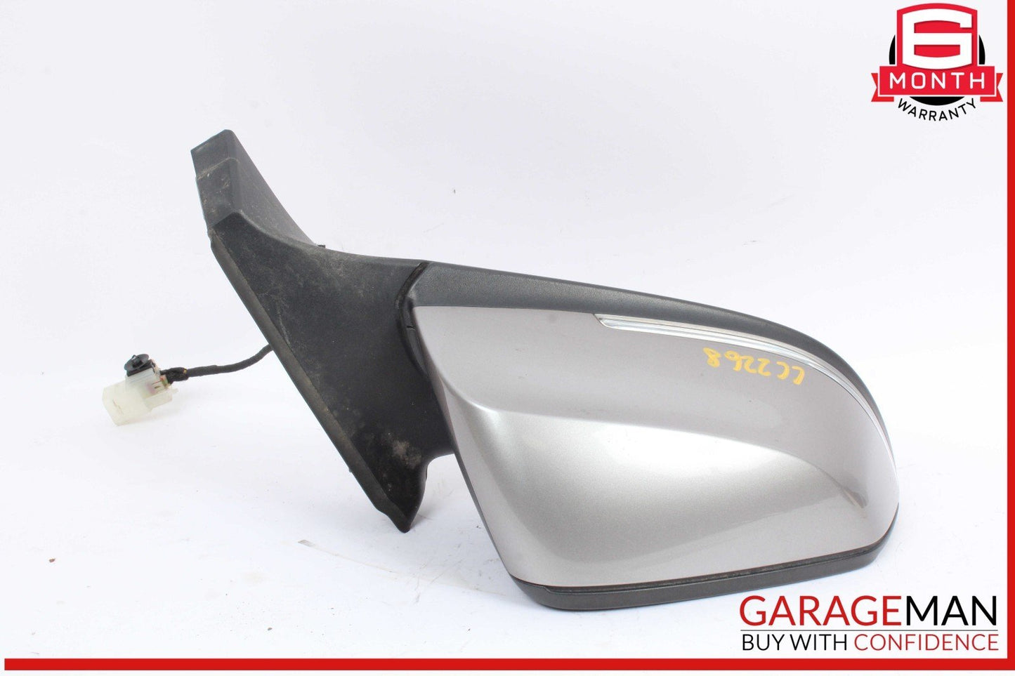 14-21 BMW i3 I01 Hybrid Front Right Side Door Rear View Mirror Heated Gray OEM