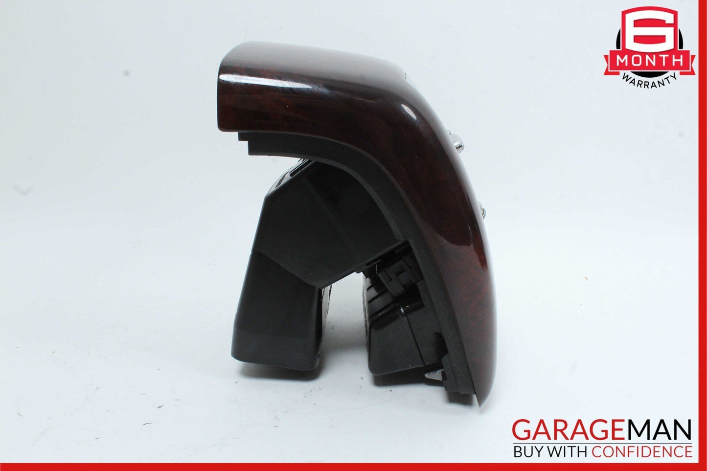 07-13 Mercedes W221 S550 S600 Rear Center Console AC A/C Air Vent Trim Wood OEM