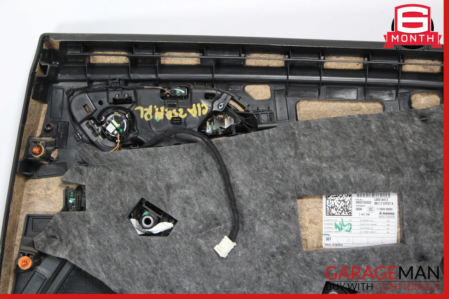14-18 Mercedes W117 CLA250 Rear Left Side Interior Door Trim Panel Cover OEM