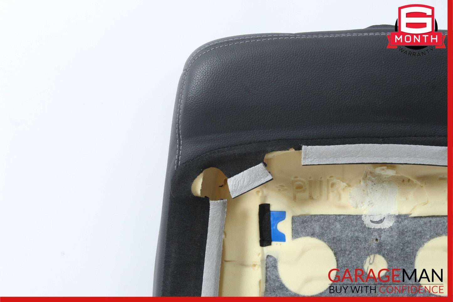 07-12 Mercedes GL550 GL450 Front Right Top Upper Seat Cushion Cover Anthracite