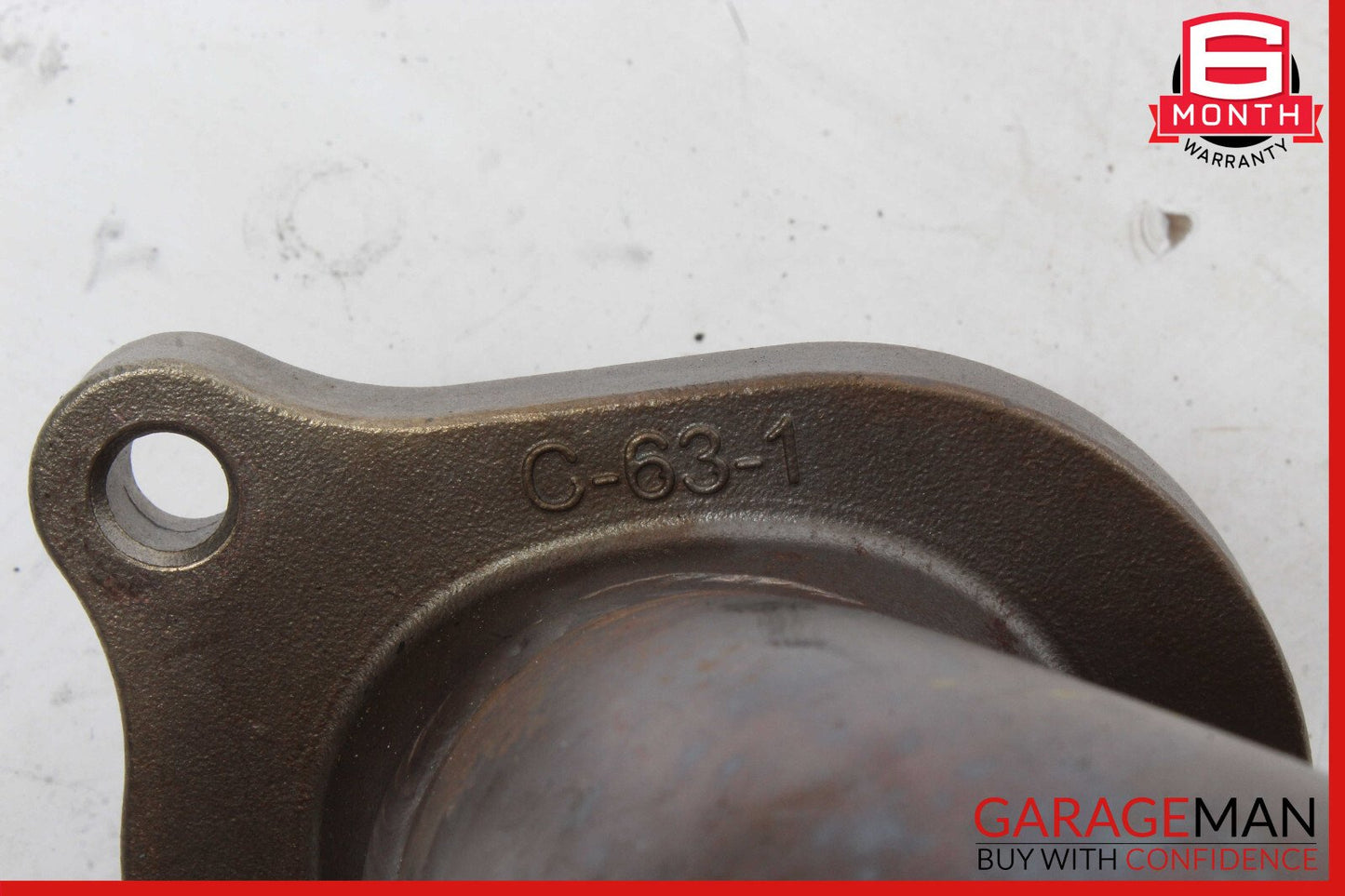 08-15 Mercedes W204 C63 AMG Exhaust System Hose Pipe Tube OEM