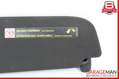 12-16 Audi A6 A7 Front Right Passenger Side Sunvisor Sun Visor Shade Cover Black