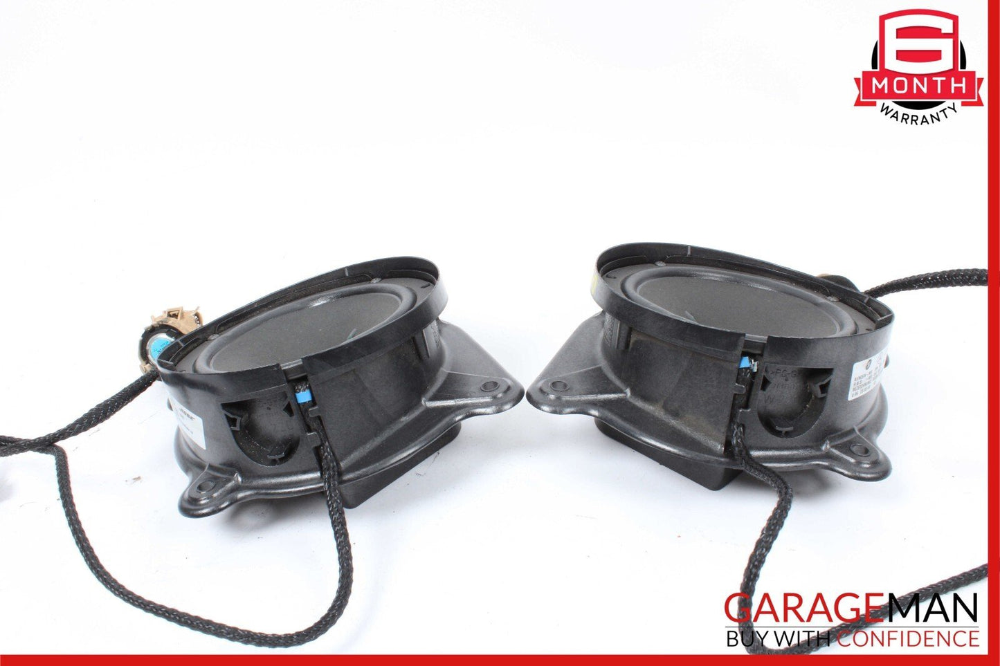 00-06 Mercedes W220 S430 S600 Rear Door Audio Sound Speaker Set of 2 Pc OEM