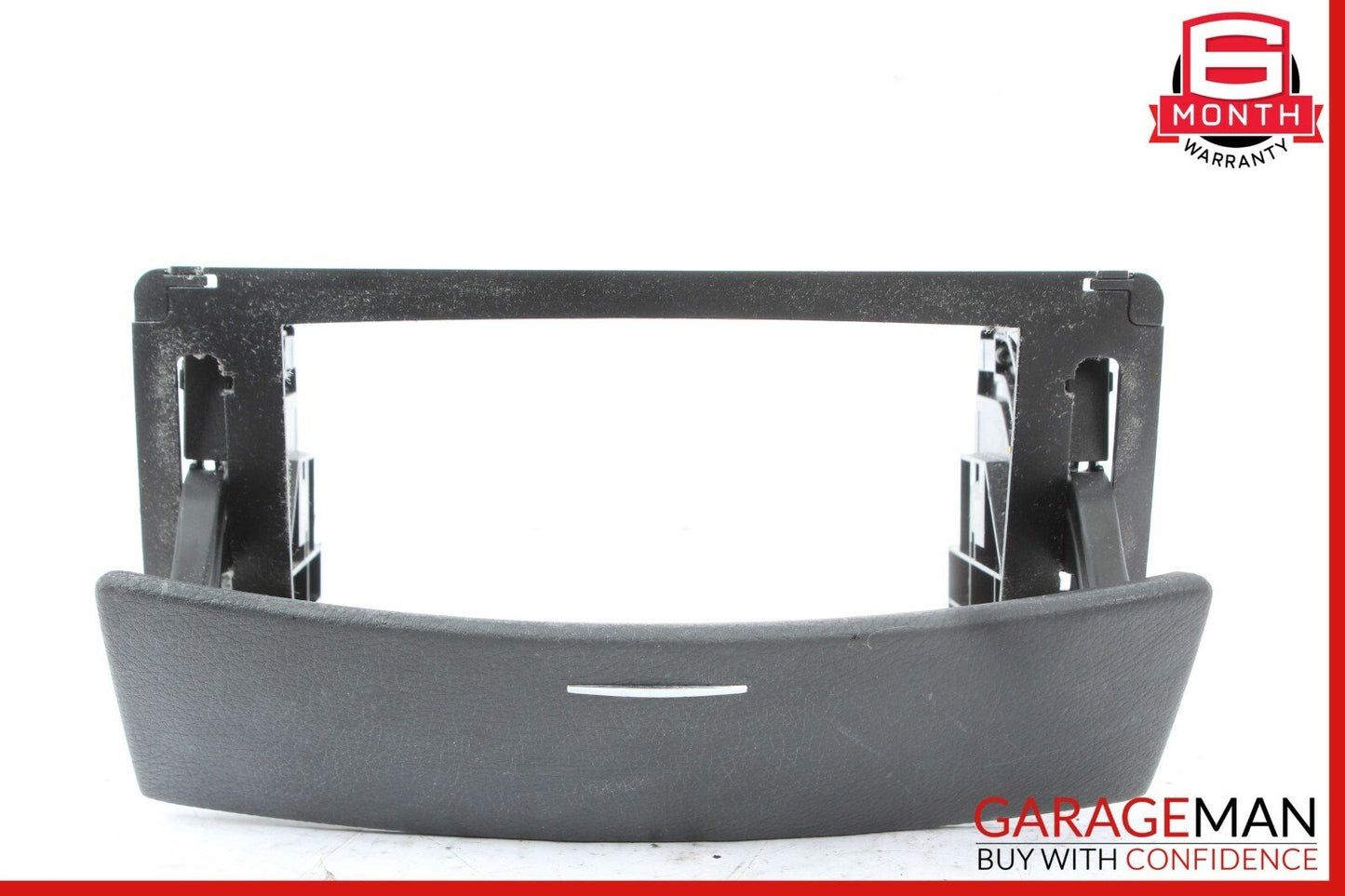 07-09 Mercedes W221 S550 S450 Center Console Dashboard CD Player Cover Black OEM