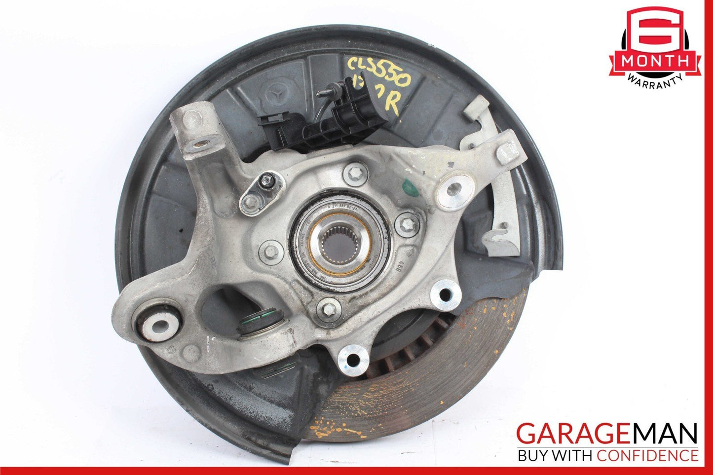 12-18 Mercedes W218 CLS550 Rear Right Wheel Spindle Knuckle Hub Bearing Assy