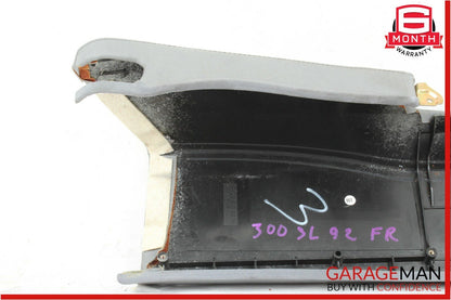 90-95 Mercedes R129 SL300 500SL Left Driver Side Seat Cover Panel Trim Gray OEM