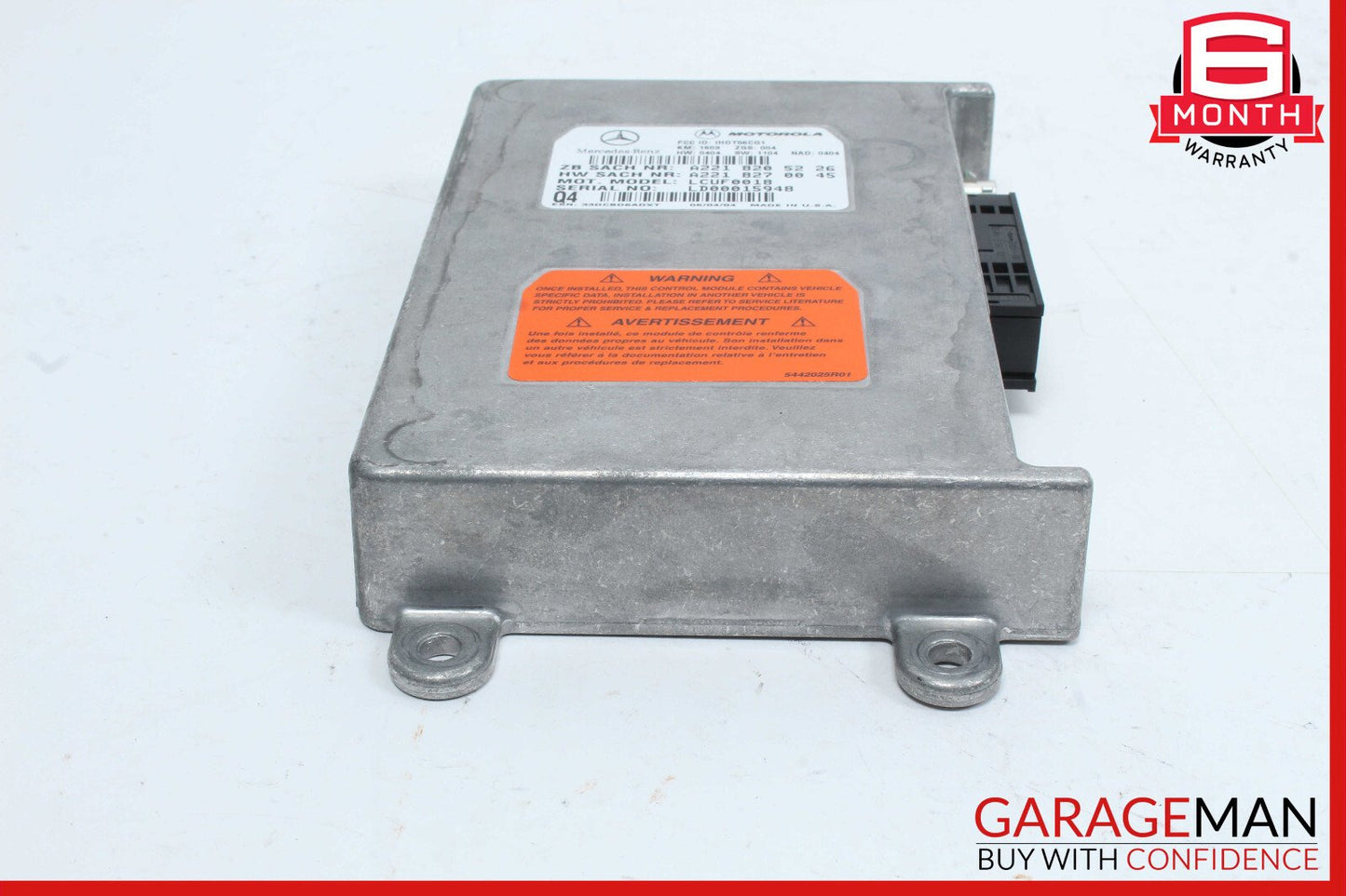 03-12 Mercedes S430 CLK500 SL500 C55 AMG Voice Communication Control Module OEM