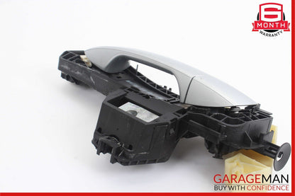 10-13 Mercedes W212 E350 Rear Left Driver Side Exterior Door Handle Silver OEM