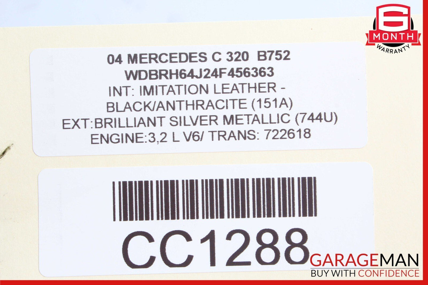98-06 Mercedes W203 C320 SL500 ML320 Water Thermostat Housing 1122030275 OEM