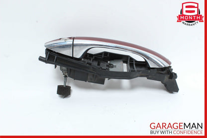 03-09 Mercedes W209 CLK500 Front Left Side Exterior Door Handle Thulite Red