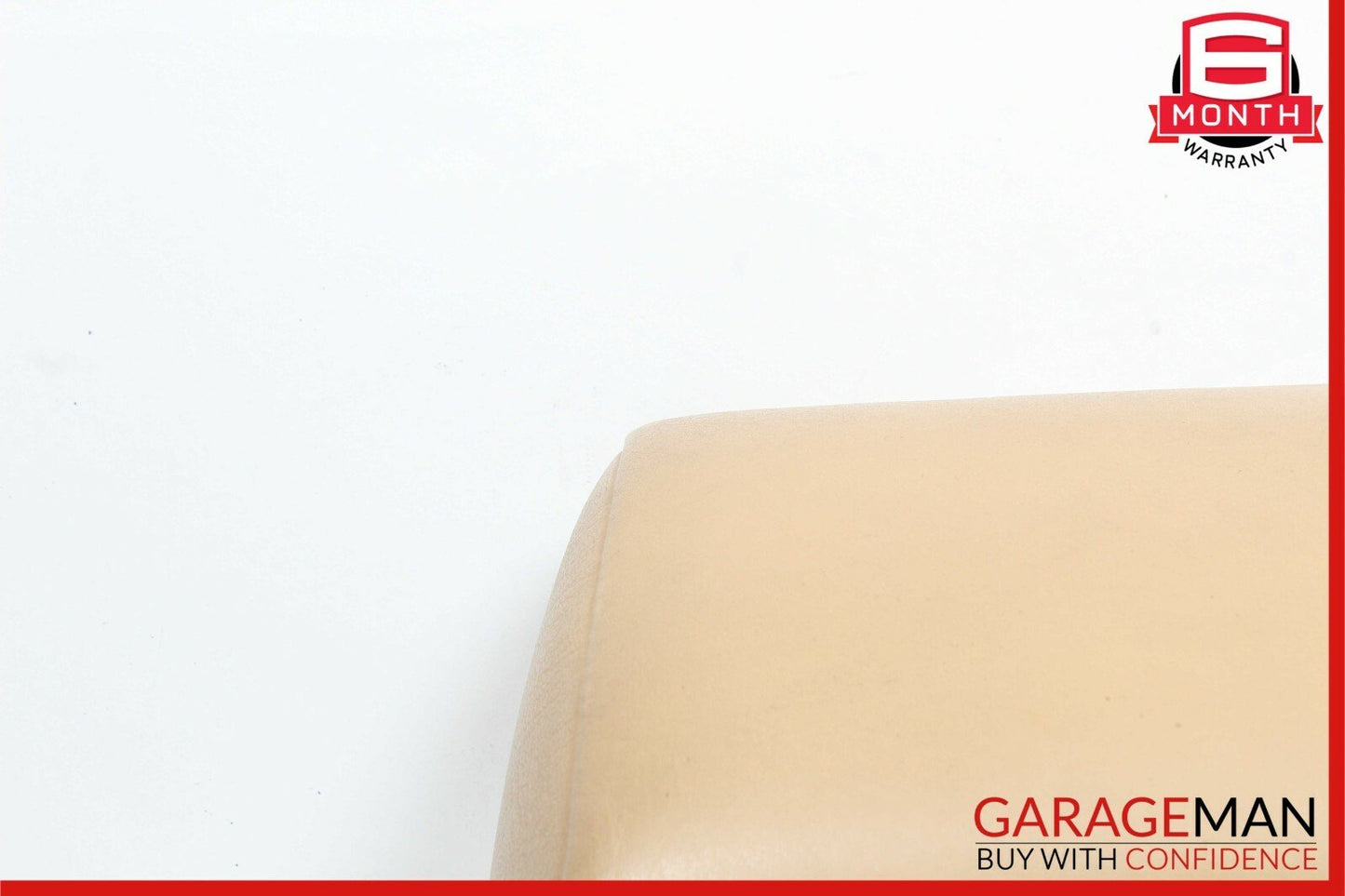 79-91 Mercedes W126 420SEL Front Left / Right Side Seat Headrest Head Rest Brown