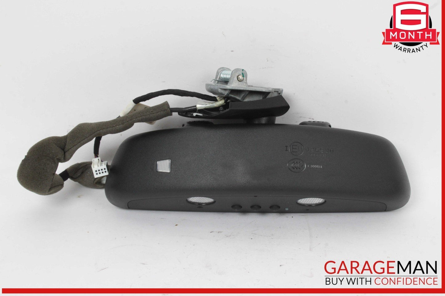 10-16 Mercedes W212 E350 C250 E400 Interior Rear View Mirror Black 2048104217