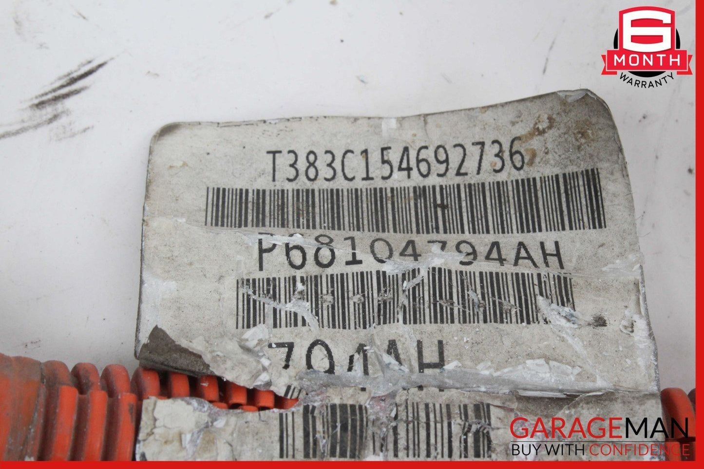 12-17 Fiat 500E Electric Wiring Harness Cable Jumper 68104794AH OEM