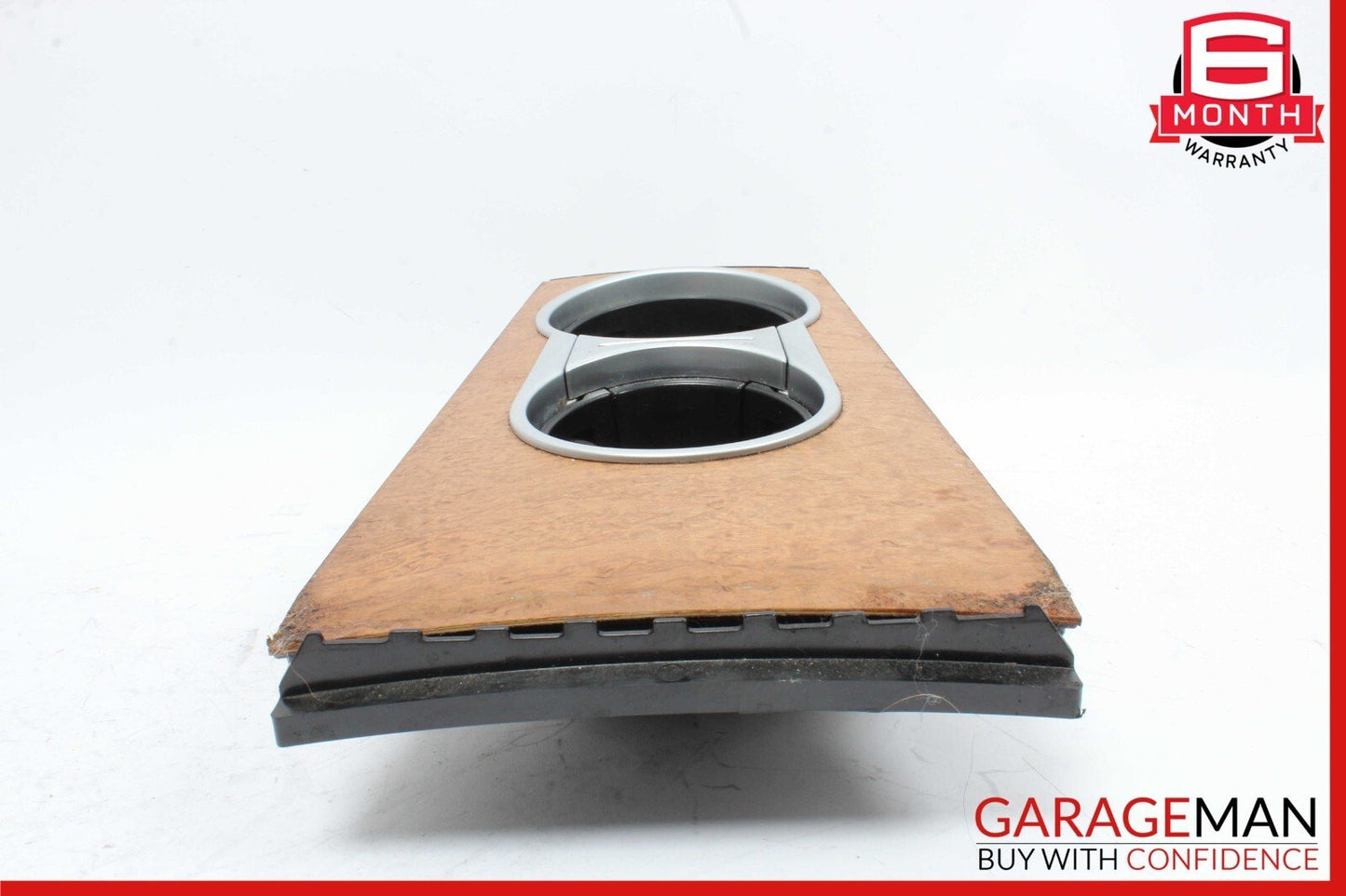 06-12 Mercedes X164 GL450 ML350 Front Center Console Cup Holder Compartment Wood