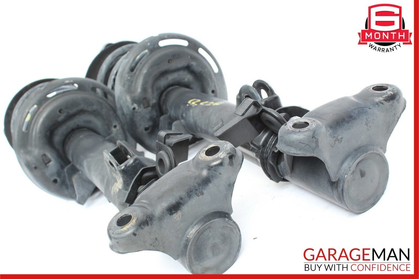 08-17 Mercedes C250 E350 Coupe Front Right & Left Shock Strut Absorber Set OEM