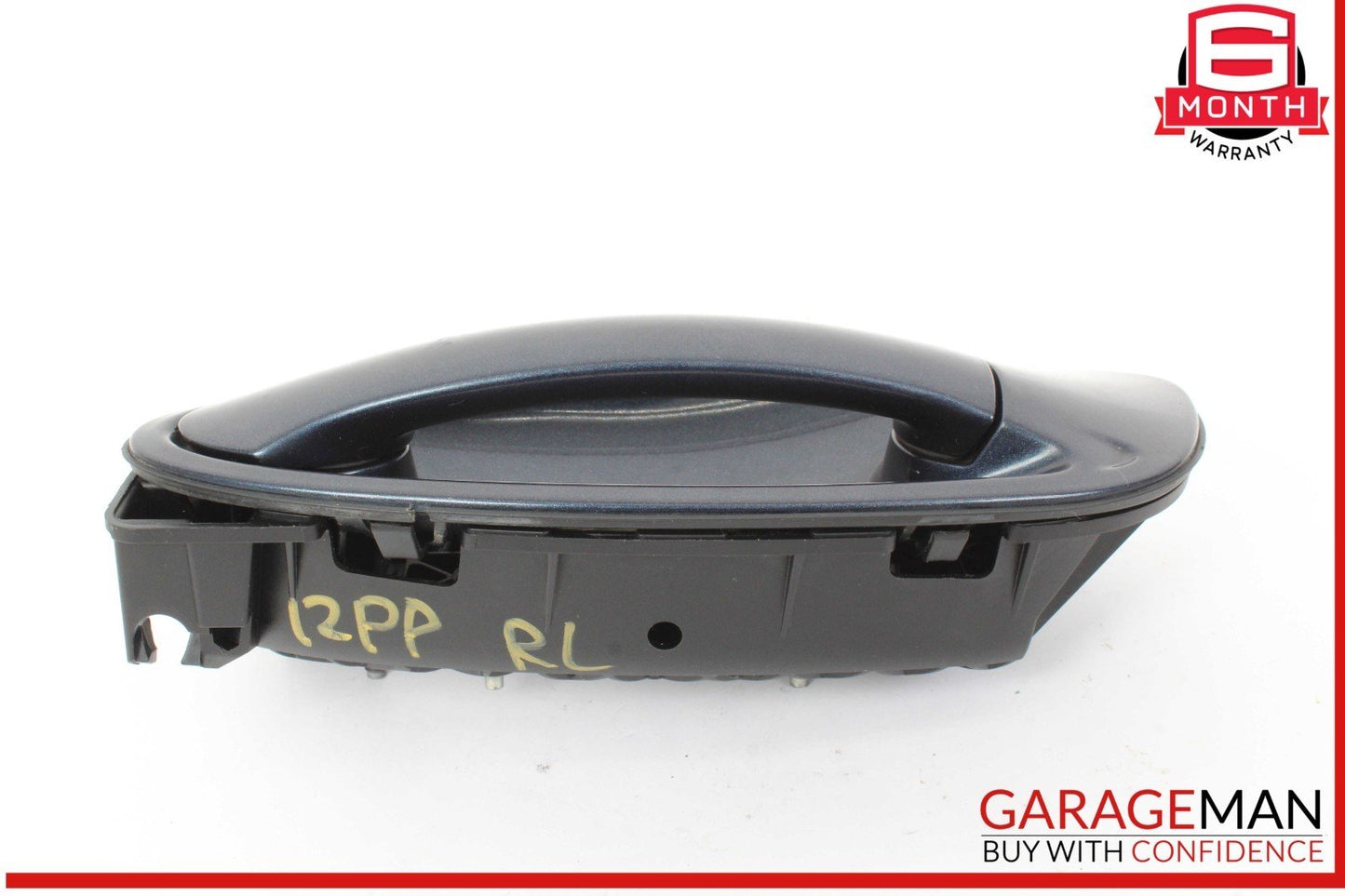 10-16 Porsche Panamera 970 Rear Left Driver Side Exterior Door Handle Blue OEM