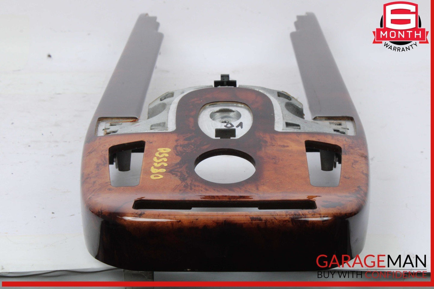 07-09 Mercedes W221 S550 CL600 Center Console Trim Bezel Wood 2216800234 OEM