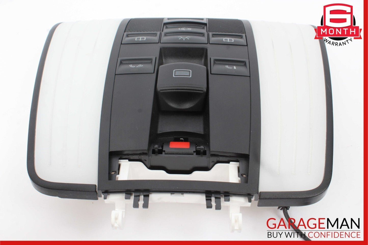 08-14 Mercedes W212 E350 C300 Overhead Dome Light Lamp Reading Map Black OEM