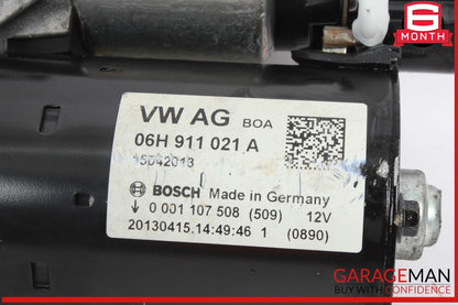 13-17 Audi Q5 A4 A6 A5 Engine Starter Motor Bosch 12V 06H911021E OEM