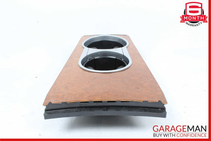 06-12 Mercedes X164 GL450 GL550 ML63 Center Console Cupholder Cup Holder Wood