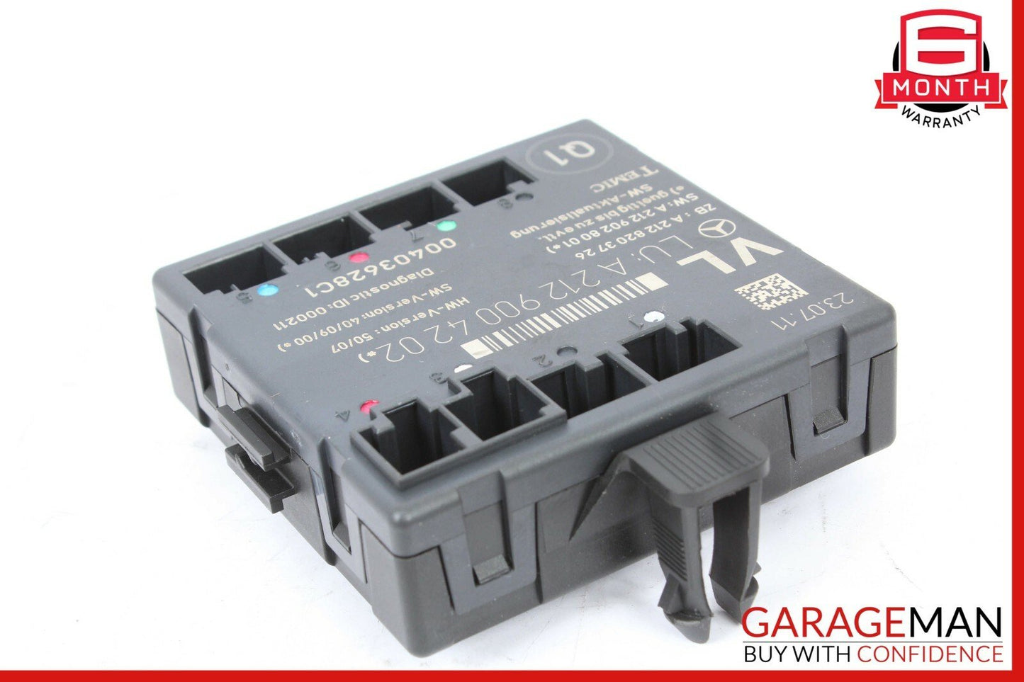 08-14 Mercedes W204 C250 C300 Front Left Driver Side Door Controller Module