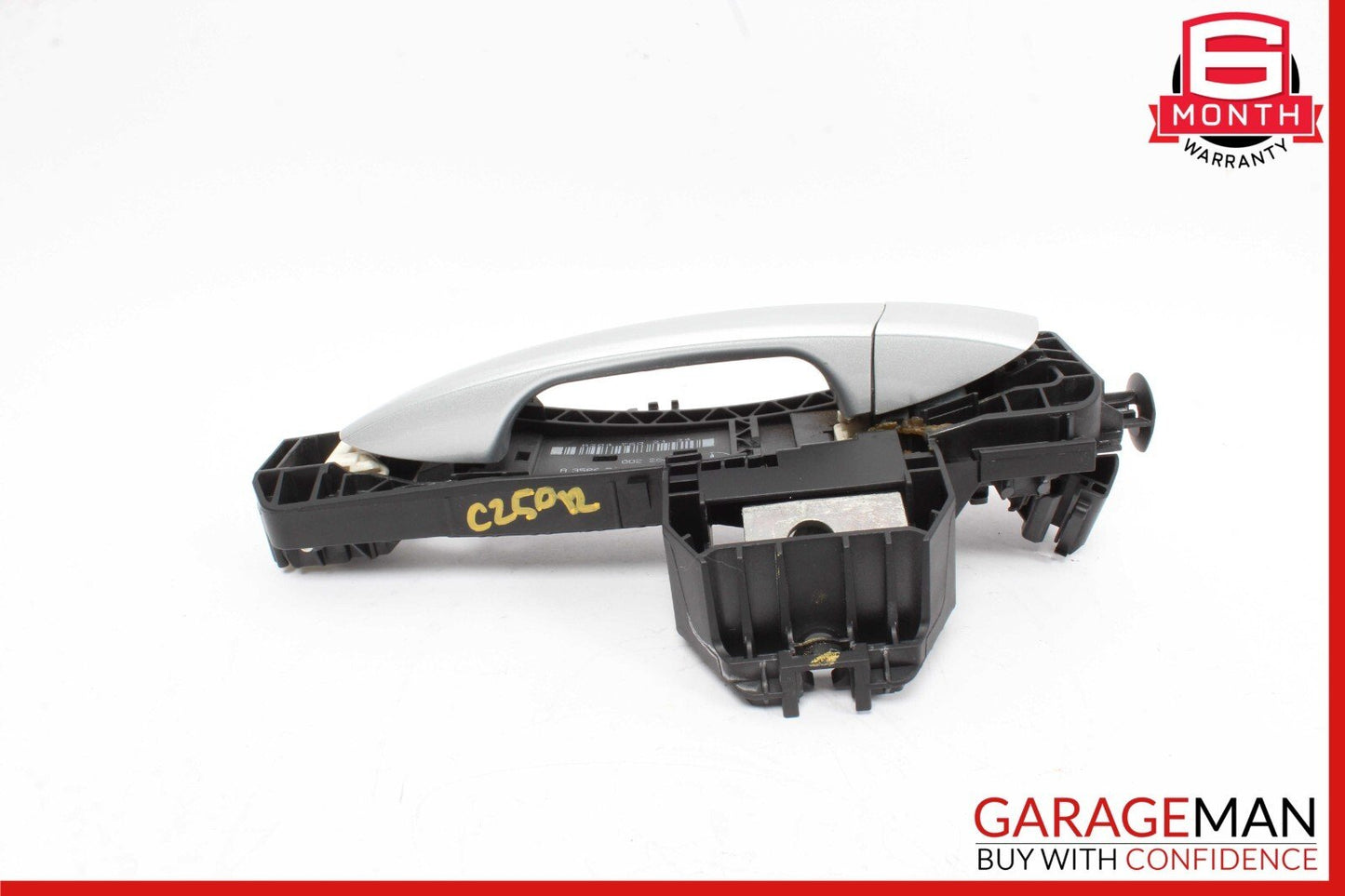 08-14 Mercedes W204 C250 C300 Rear Left Side Exterior Door Handle Iridium Silver