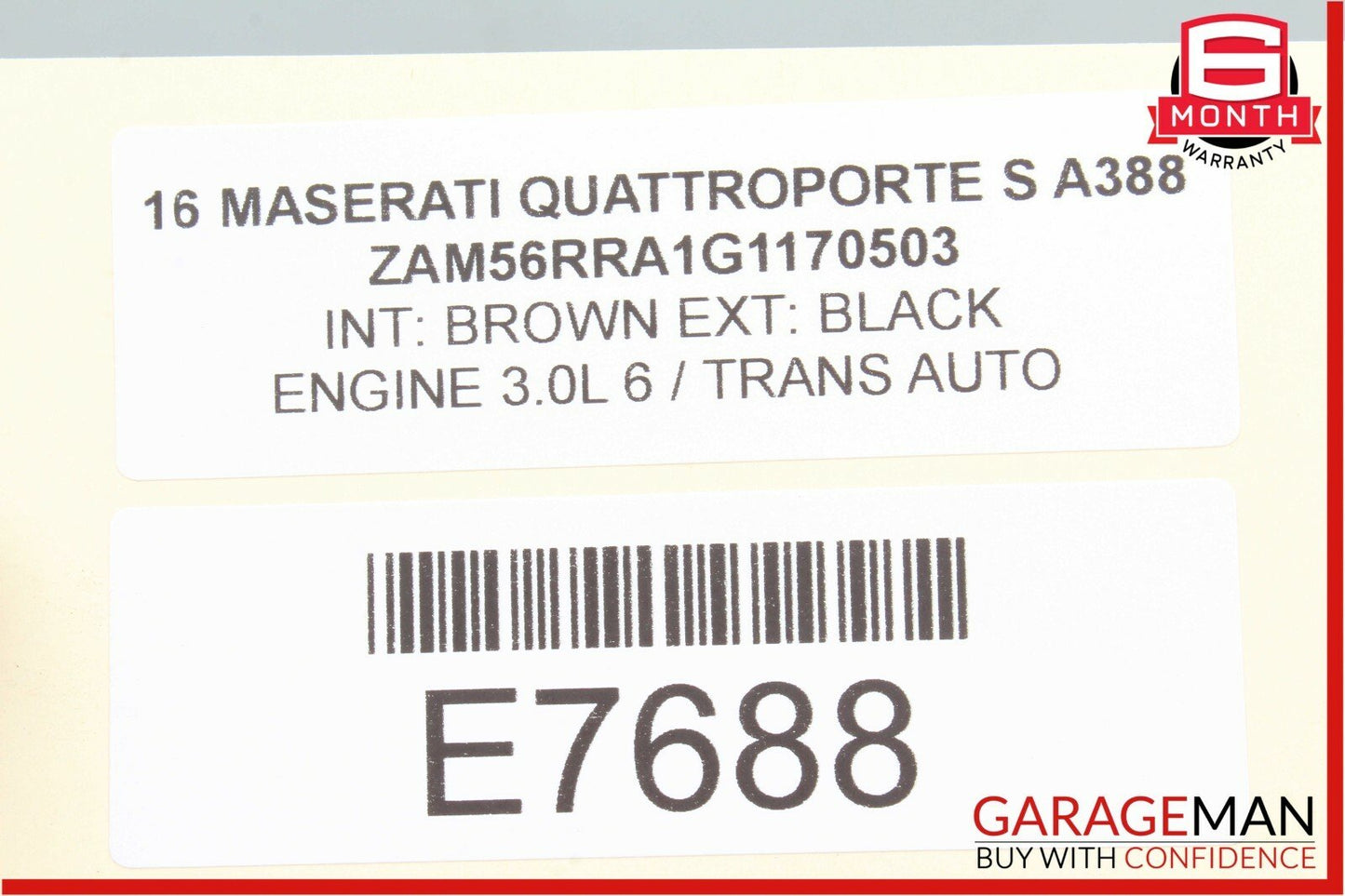 14-18 Maserati Quattroporte Left Driver Side Blind Spot Radar Sensor Module OEM
