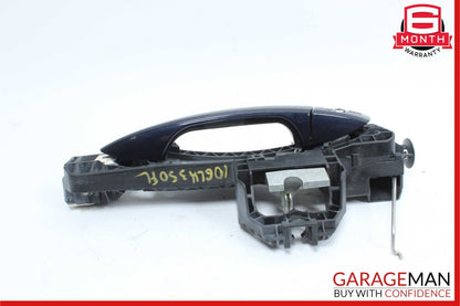08-14 Mercedes X204 GLK350 Front Left Driver Side Exterior Door Handle Blue OEM