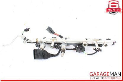 17-20 Audi A4 Fuel Injection Rail w/ Injectors 06K133317G OEM